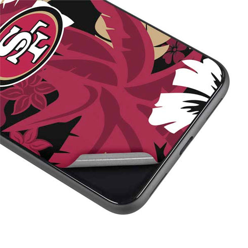 NFL San Francisco 49ers Tropical Print Google Pixel 4 XL Skin
